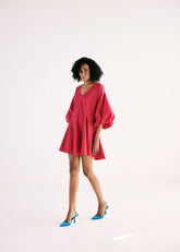 Flamingo Blaze Dress